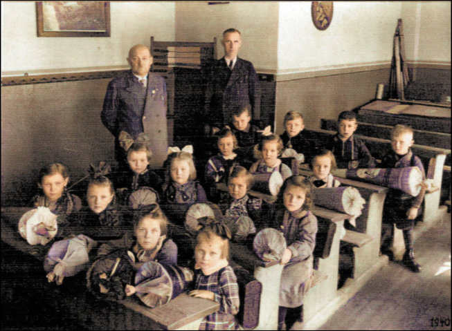 Schulanfänger 1940