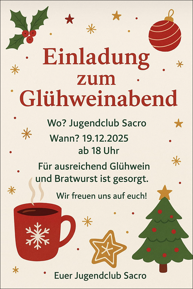 Plakat Orgelkonzert Kulturkirche Sacro