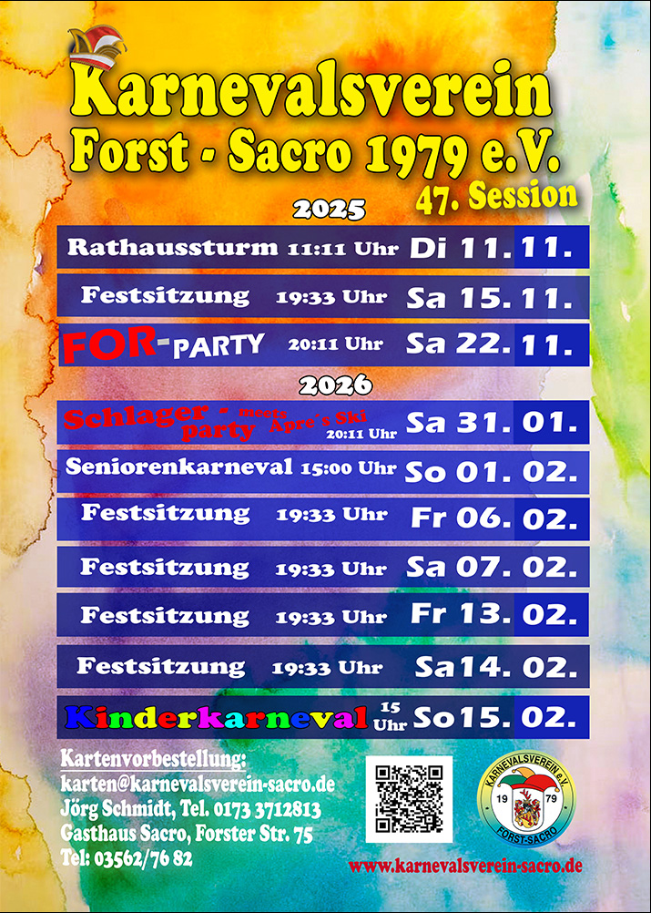 Plakat Karneval 47. Session