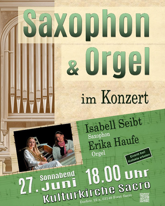 Orgelkonzert Saxophon und Orgel 2026